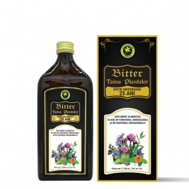 Bitterul „Taina Plantelor Editie Aniversara 25 ani Negru” 500 ml