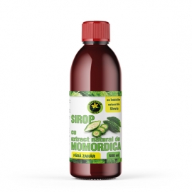 Sirop Momordica cu îndulcitor natural din Stevia Rebaudiana 500ml