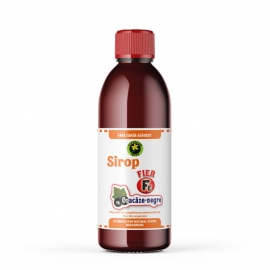 Sirop Fier cu Coacaz-negru cu indulcitor Stevia rebaudiana 500ml