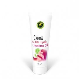 Crema cu Acid Alfa Lipoic si Coenzima Q10 70ml