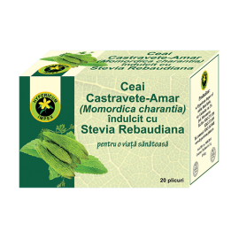 Castravete-amar (Momordica) cu Stevia rebaudiana ceai 20 plicuri