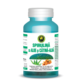 Capsule Spirulina cu Aloe si Catina Alba